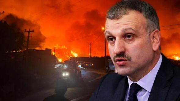 Orman yangınları sürerken Başdanışman Saral'dan dua geldi! 'Rabb'im! İmdat eyle bize!'