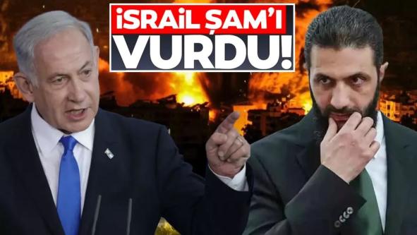 Şam'da patlama sesleri! İsrail, Suriye Savunma Bakanlığı'nı vurdu...