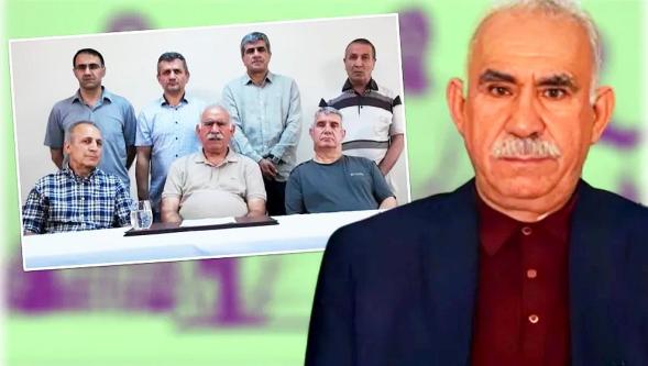 Teröristbaşı Öcalan'ın videolu mesajında ‘20 gün' ayrıntısı! Yanındakiler kim?