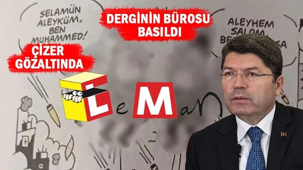 Leman Dergisi'ne soruşturma! Bakan Yılmaz Tunç 