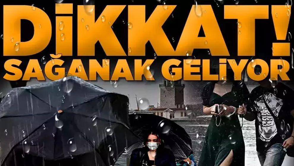 Meteoroloji'den uyarı geldi! Sıcaklıklar azalıyor, sağanak yağış geliyor...