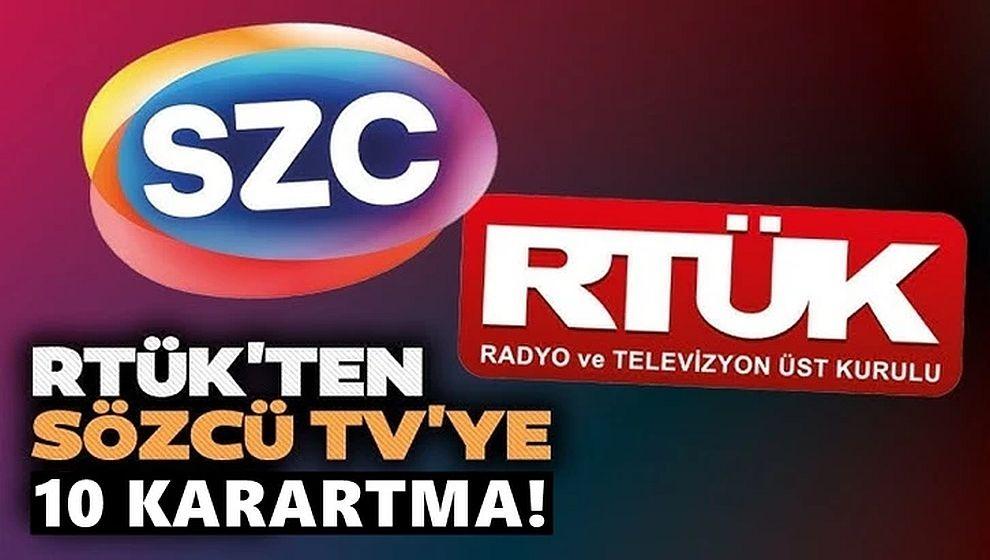 Sözcü TV RTÜK tarafından 10 gün karartılıyor..!
