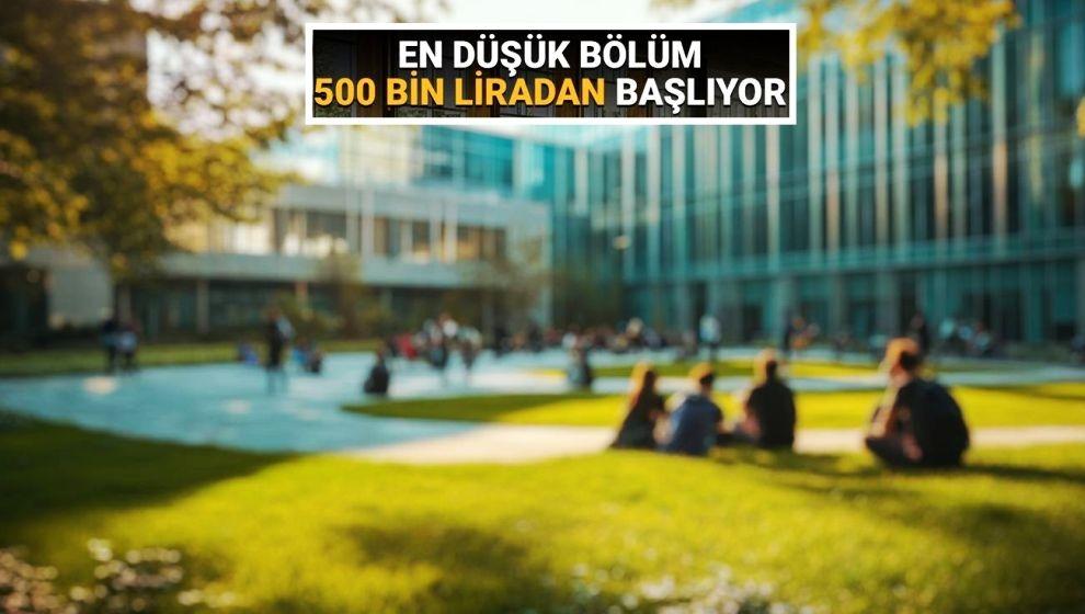 Vakıf üniversite ücretleri uçuşa geçti! Bölümler 500 bin TL'den başlıyor, tıpta 1,5 milyon TL'yi aşıyor...