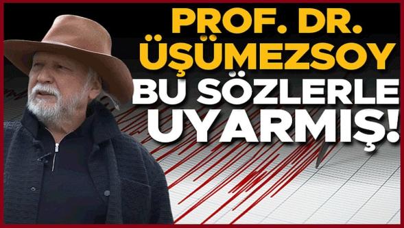 4 ay süren sarsıntıların şoku! Prof. Dr. Üşümezsoy'dan nokta atışı tahmin: ‘Ana fayı kırmaya gidiyorlar..!'