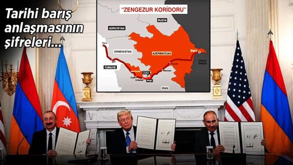 Azerbaycan-Ermenistan barış anlaşmasının şifreleri! Zengezur Koridoru'nda neler olacak?