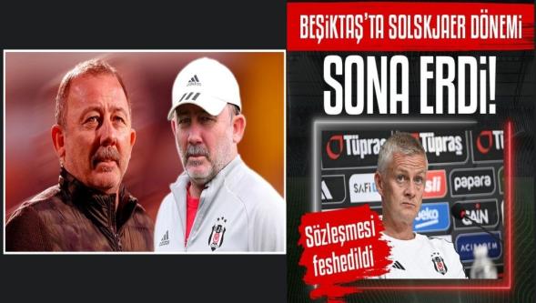 Beşiktaş'ta Ole Gunnar Solskjaer ile yollar ayrıldı! İkinci Sergen Yalçın dönemi başlıyor..!