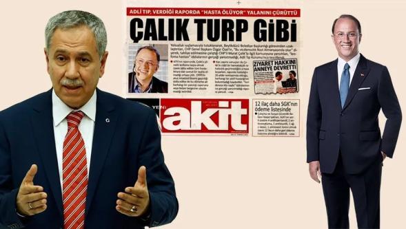 Bülent Arınç ile Yeni Akit arasında 'Murat Çalık' tartışması: "Ahlâktan, edepten yoksun bir gazete!"