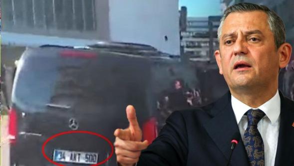 CHP Lideri Özgür Özel'in makam aracının Aziz İhsan Aktaş'a ait olduğu iddia edildi!