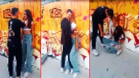 Çocukların tehlikeli oyunu! Görüntüler infial yarattı... Ölümle burun buruna!