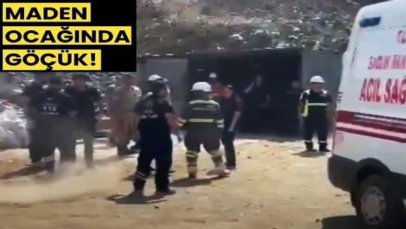 Elazığ'da maden ocağında göçük! Çok sayıda ekip bölgeye sevk edildi...