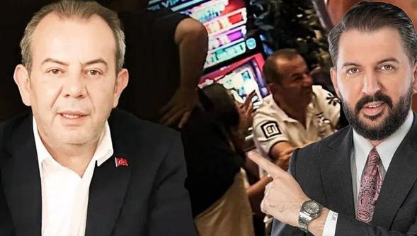 Kumarhaneden fotoğrafını paylaşan gazeteci Ferhat Murat'a, Tanju Özcan sert çıktı: "Mal bulmuş gibi atlama iblis"