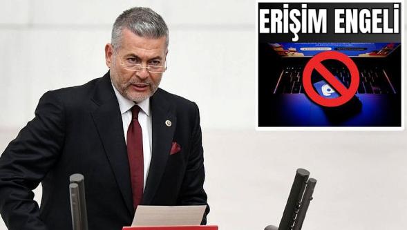 MHP'li Levent Uysal hakkındaki haberlere erişim engeli..!