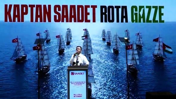 Saadet Partisi'nden Gazze kararı! Kendi gemileriyle Gazze'ye gidiyorlar..!