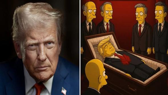 Sayılı günler kaldı... Sosyal medya Simpsonlar'ın Trump'ın ölüm tarihini konuşuyor..!
