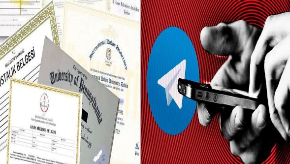 Telegram gruplarında pazarlıklar sürüyor! Sahte diploma fiyatları arttı, eski işler referans gösterildi...