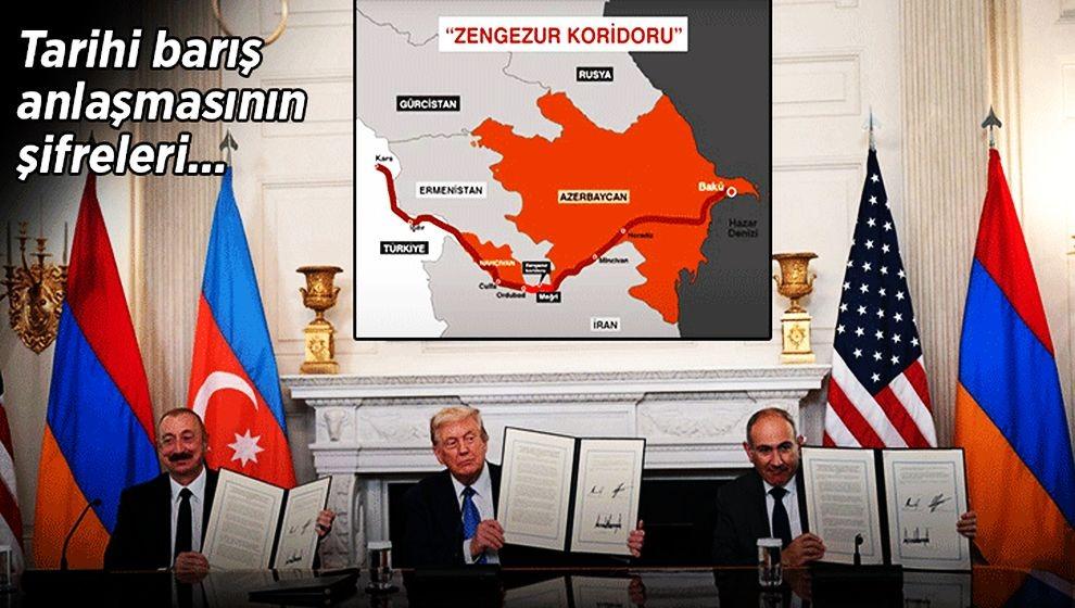 Azerbaycan-Ermenistan barış anlaşmasının şifreleri! Zengezur Koridoru'nda neler olacak?