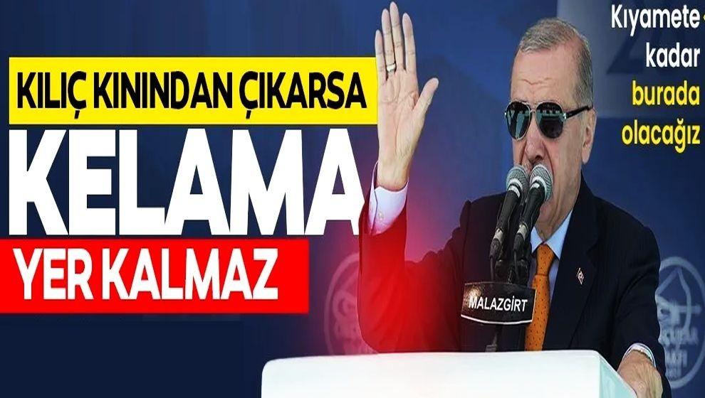 Cumhurbaşkanı Erdoğan: 