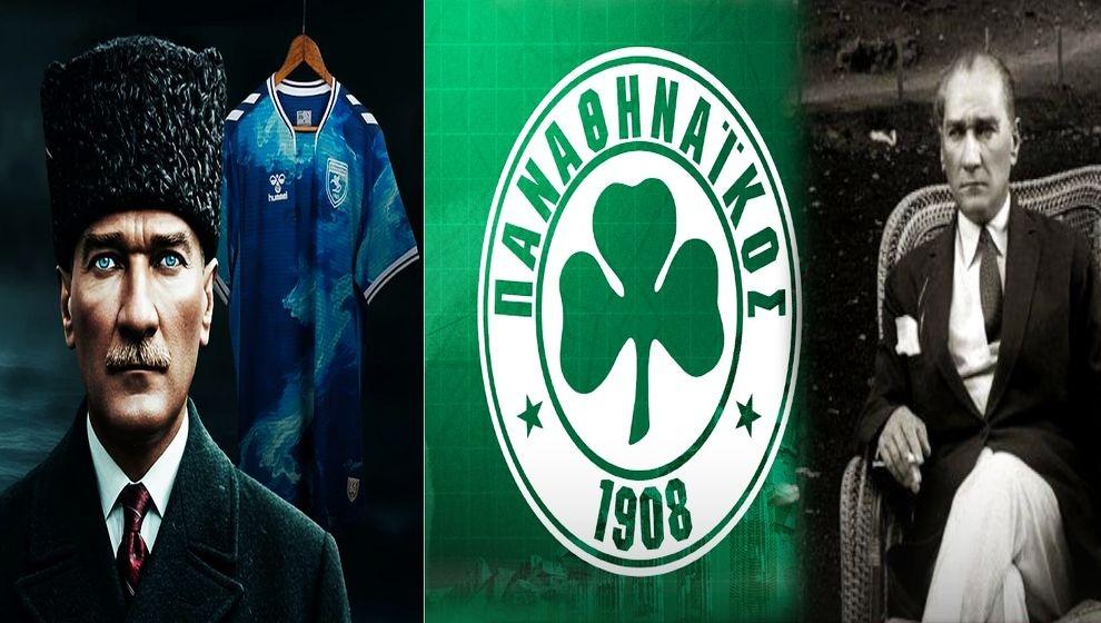 Panathinaikos, Samsunspor'un Atatürk'lü forması için UEFA'ya başvurdu...