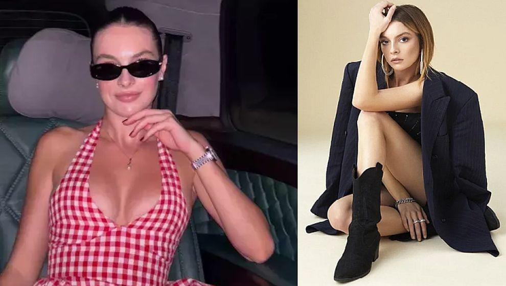 Şıklığı beğeni rekoru kırdı... Melis Sezen mini ekoseli elbisesiyle büyüledi!