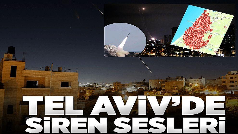 Tel Aviv'de siren sesleri... Husiler'den füze saldırısı!