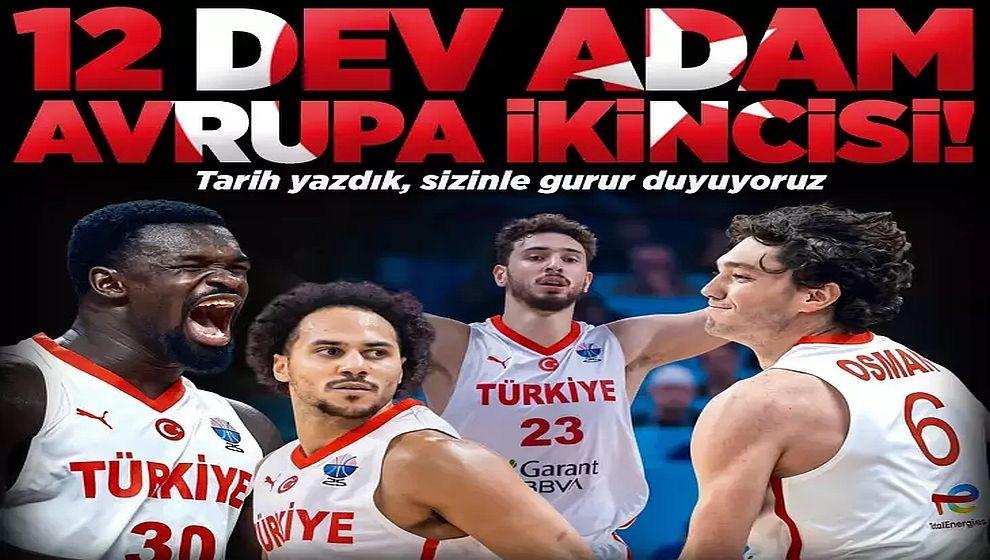 12 Dev Adam Avrupa ikincisi... Finalde Almanya'ya kaybettik!
