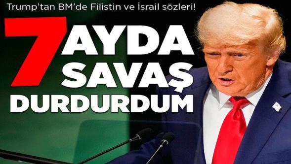 ABD Başkanı Donald Trump'tan prompter operatörüne: "Dostum, başın belada..!"