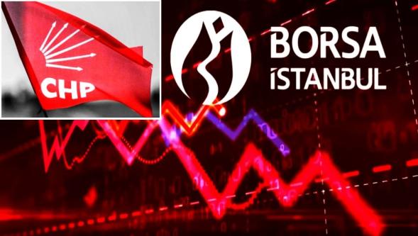 Borsa İstanbul'da çok sert CHP düşüşü! Mahkeme kararı piyasaları sarstı..!