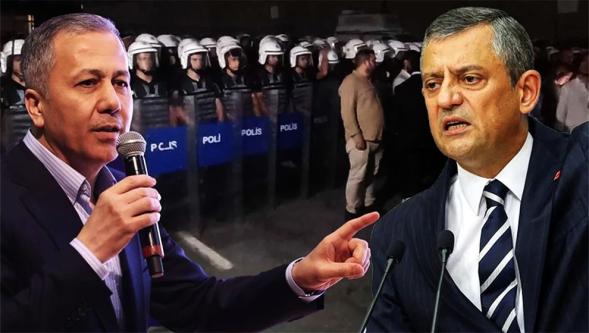 CHP Lideri Özel'den İçişleri Bakanı Yerlikaya'ya yanıt: "Baba evi İl Başkanlığımızı ablukaya almak haneye tecavüzdür..!"