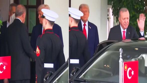Cumhurbaşkanı Erdoğan ve Trump arasındaki tarihi zirve sona erdi! Trump 
