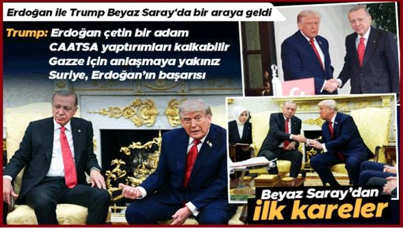 Cumhurbaşkanı Erdoğan ve Trump arasındaki tarihi zirve: 