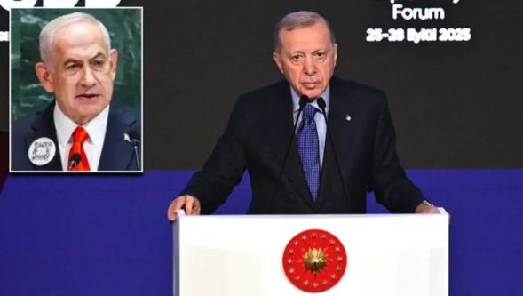 Cumhurbaşkanı Erdoğan'dan Netanyahu'ya 'boş koltuk' göndermesi: 'Alma mazlumun ahını çıkar aheste aheste..!'