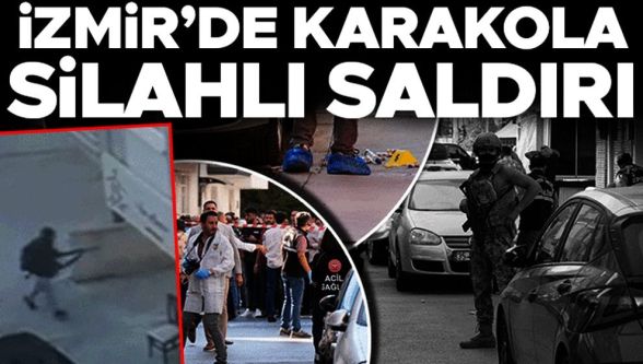 İzmir Balçova'da polis karakoluna saldırı! 2 polis şehit oldu...