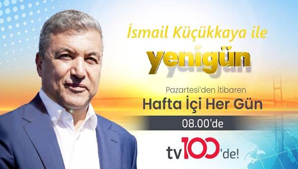 Gazeteci İsmail Küçükkaya'nın yeni adresi tv100 oldu..!