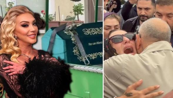 Güllü son yolculuğuna gözyaşlarıyla uğurlandı! Kızının feryadı yürekleri dağladı: 'Annem gitti baba...'