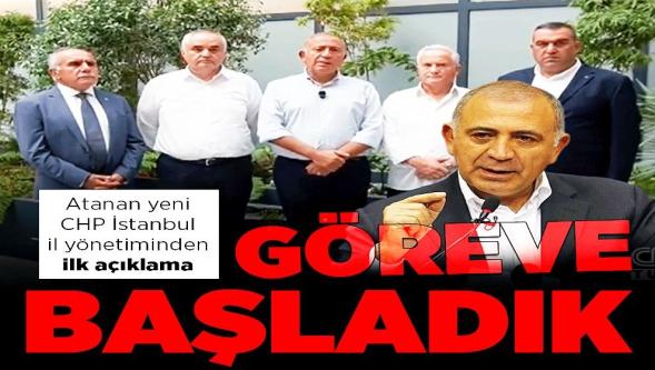 Gürsel Tekin'den ilk görüntülü açıklama: "Göreve başladık..!"