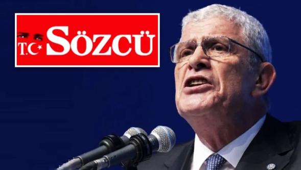 İYİ Parti lideri Müsavat Dervişoğlu'ndan Sözcü'ye sert tepki! ‘Yeter artık…'