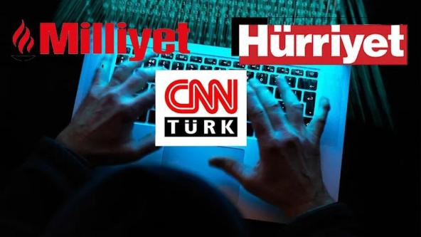 Milliyet, Hürriyet ve CNN Türk'ün internet siteleri hacklendi..!