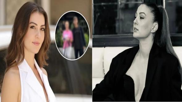 Oyuncu Burcu Özberk'i ev haliyle görüp fotoğraf çektiren hayranından şok eden paylaşıma tepki yağdı!