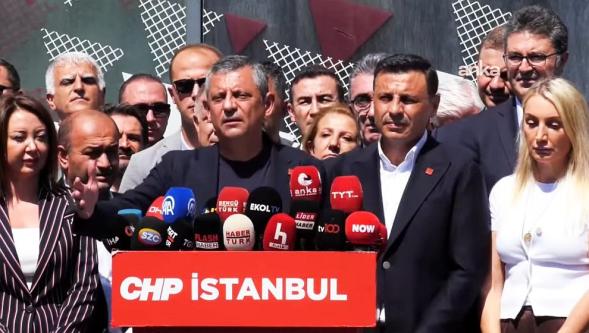 Özgür Özel, CHP İstanbul İl Başkanlığı'nda konuştu: 'Bu kararı tanımıyoruz..!'