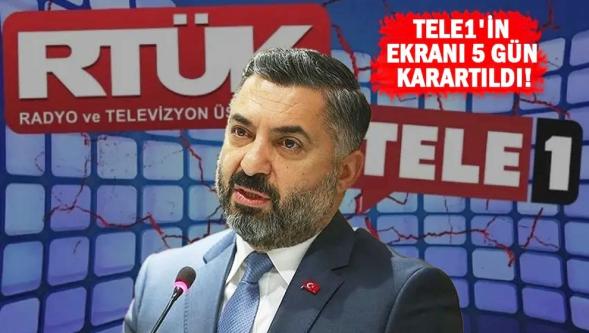 RTÜK Başkanı Ebubekir Şahin'den Tele1'e sert tepki! "Bu bir algı operasyonu..."
