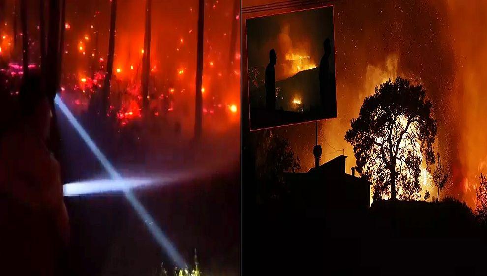 Antalya ve Muğla'da ormanlar cayır cayır yanıyor..!