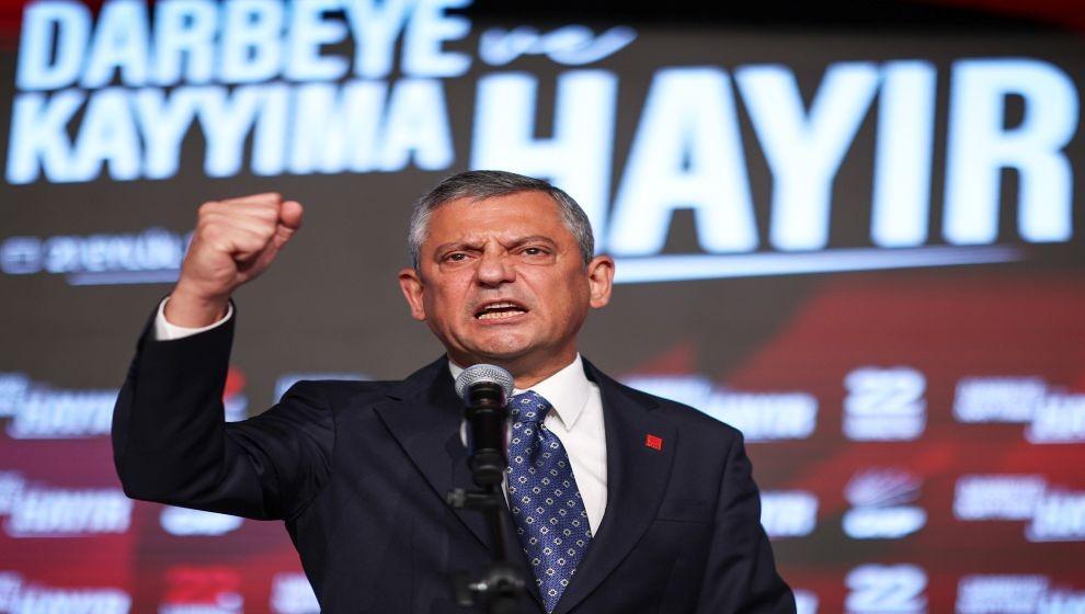 CHP'nin 22. Olağanüstü Kurultayı... Özgür Özel: 