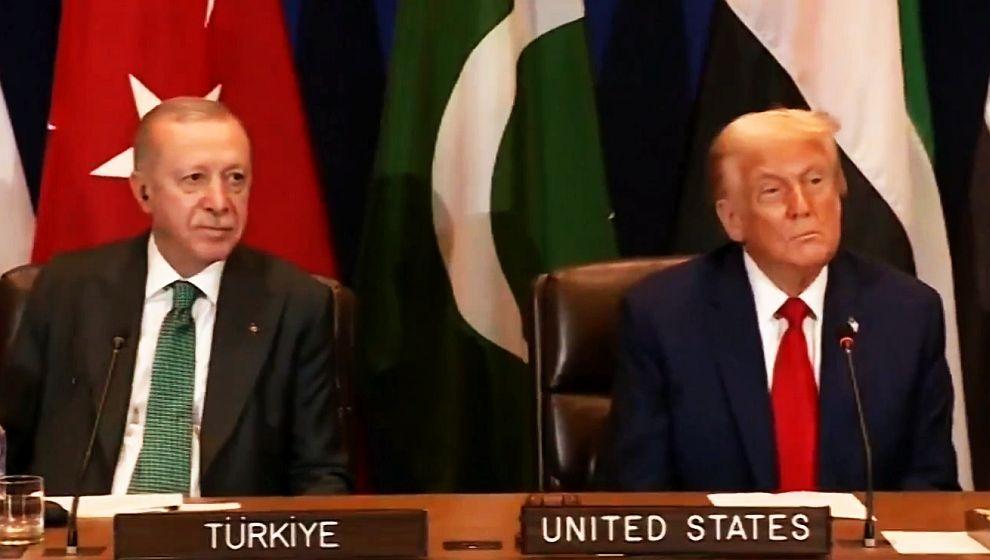 Cumhurbaşkanı Erdoğan ile Donald Trump, kritik 'Gazze zirvesinde' yan yana...