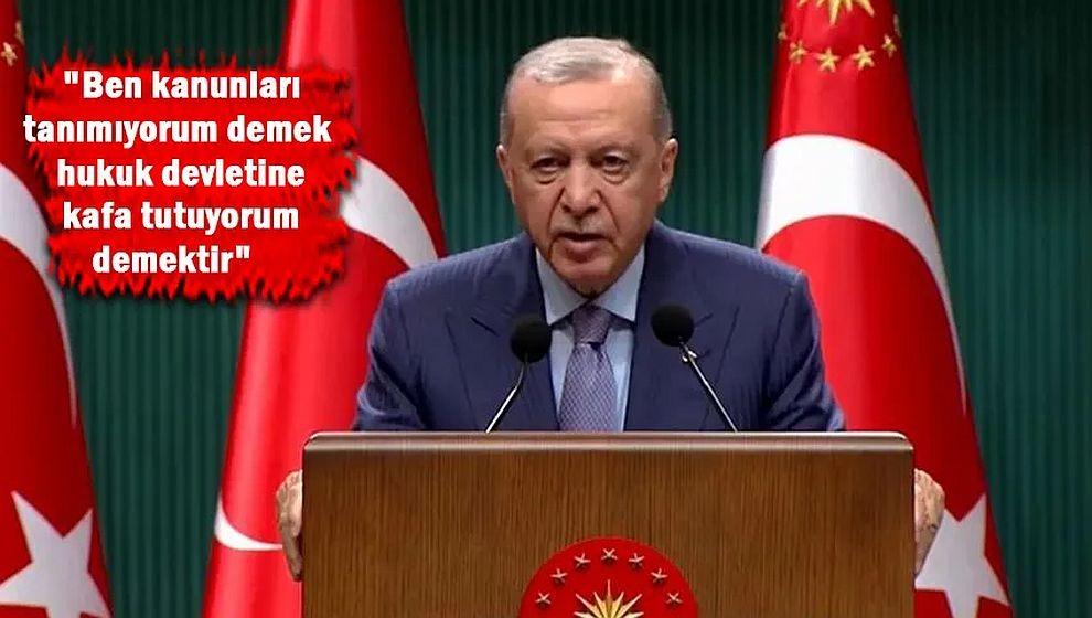 Cumhurbaşkanı Erdoğan'dan CHP İl Başkanlığı açıklaması: 