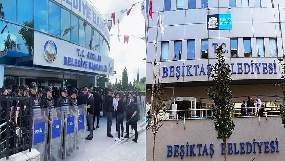 Avcılar ve Beşiktaş Belediyelerine operasyon! Çok sayıda gözaltı...