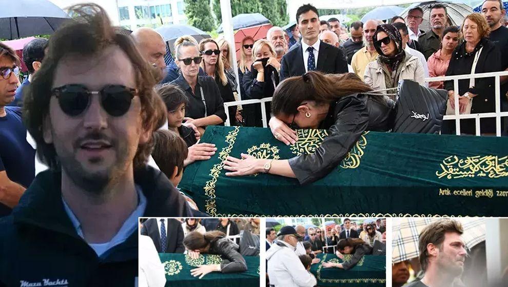 İş insanı Halit Yukay son yolculuğuna uğurlandı! Kıvanç Tatlıtuğ gözyaşlarını tutamadı...