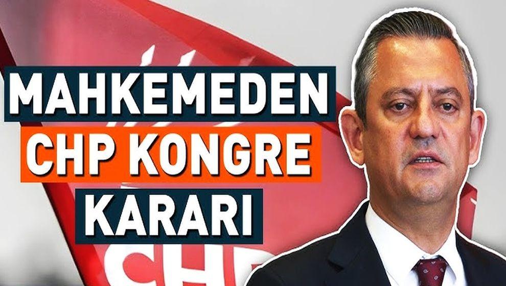 Mahkemeden, CHP İstanbul İl Kongresi için durdurma kararı..!