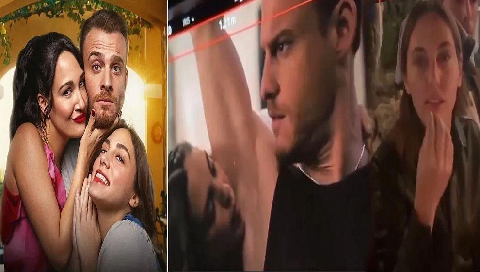 Öykü Karayel ile Kerem Bursin'in 'koltuk altı' sahnesi sosyal medyada olay oldu..!