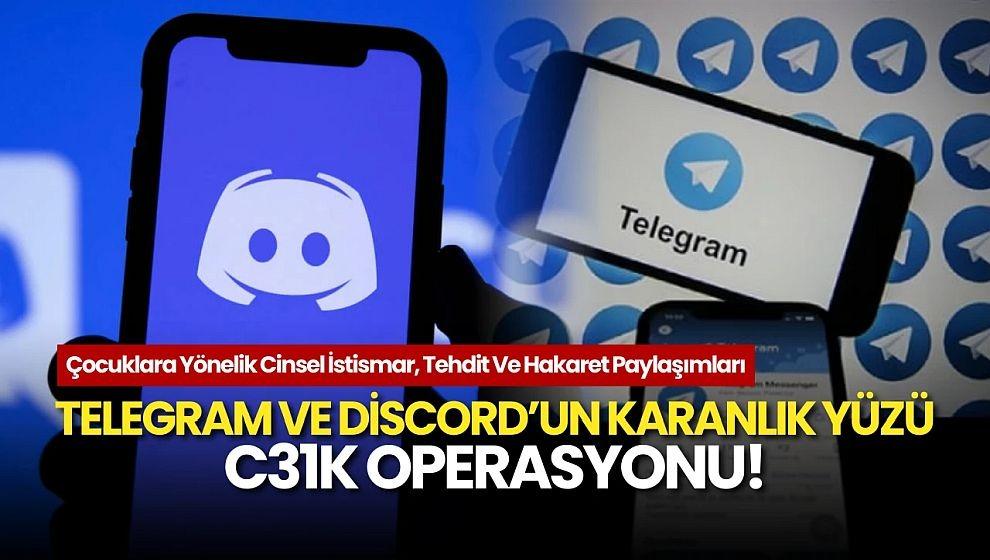 Telegram ve Discord operasyonu! 'C31K' platformuna üye 30 kişiye gözaltı...