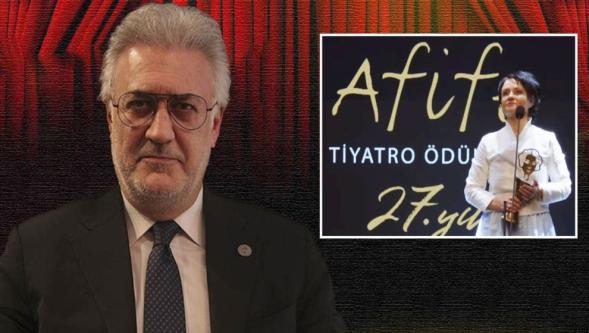 Afife Tiyatro Ödülleri'ne 'Tamer Karadağlı' protestosu damga vurdu...